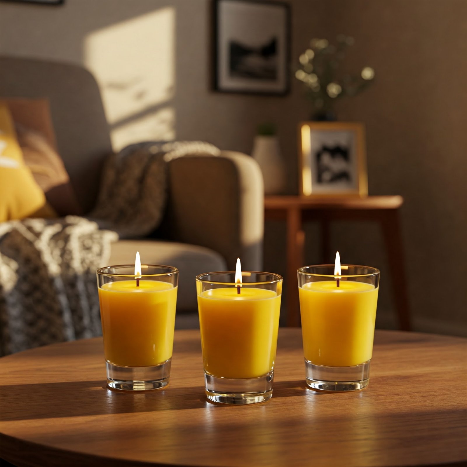 Shot Glass Ananas Comosus Scented Aroma Candle – 75g (2.65 oz) - Image 3