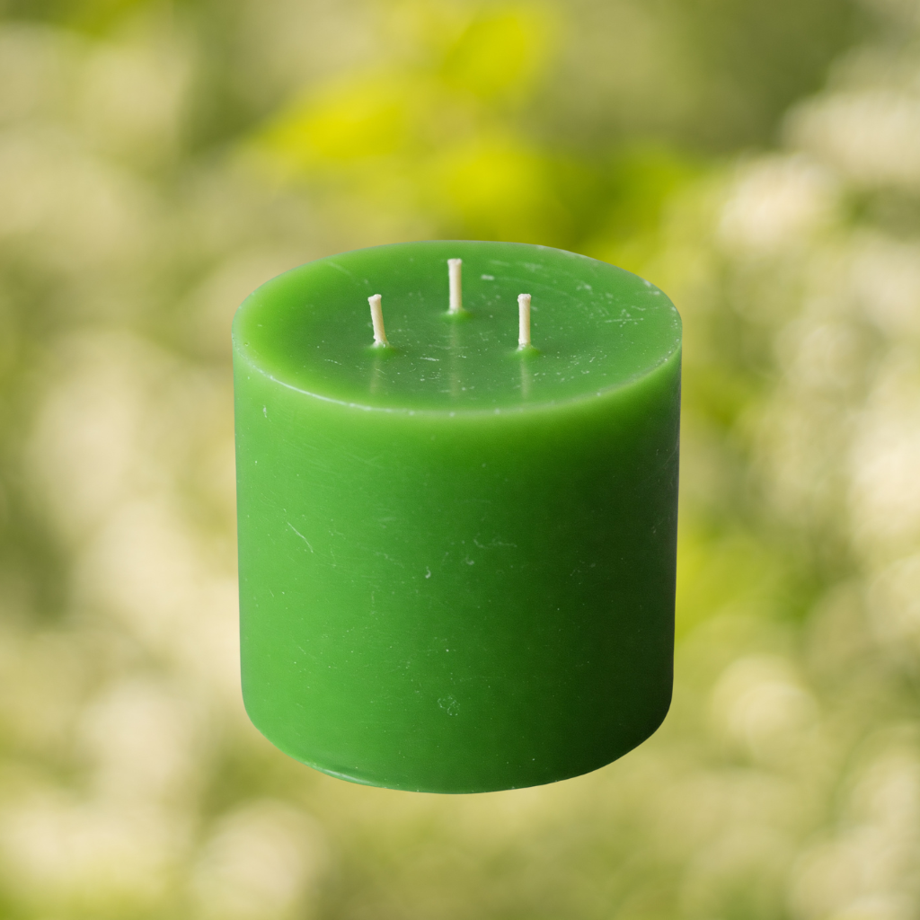 3-Wick Lemongrass Scented Aroma Candle - Image 2