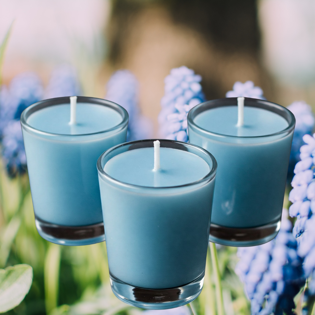 Shot Glass Lavender Scented Aroma Candle – 75g (2.65 oz) - Image 5
