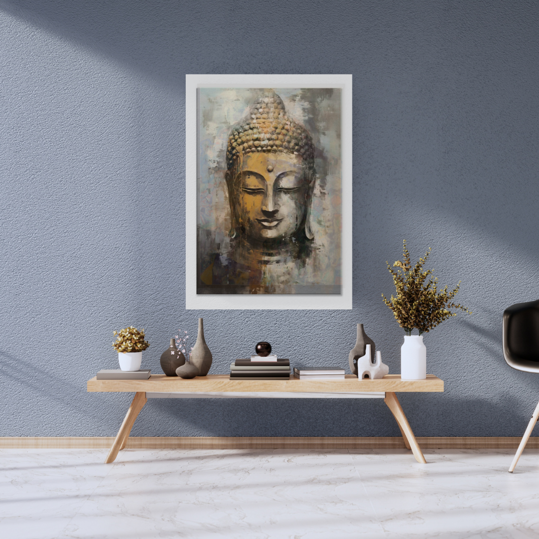Eternal Calm – Buddha Canvas Wall Art - Image 2