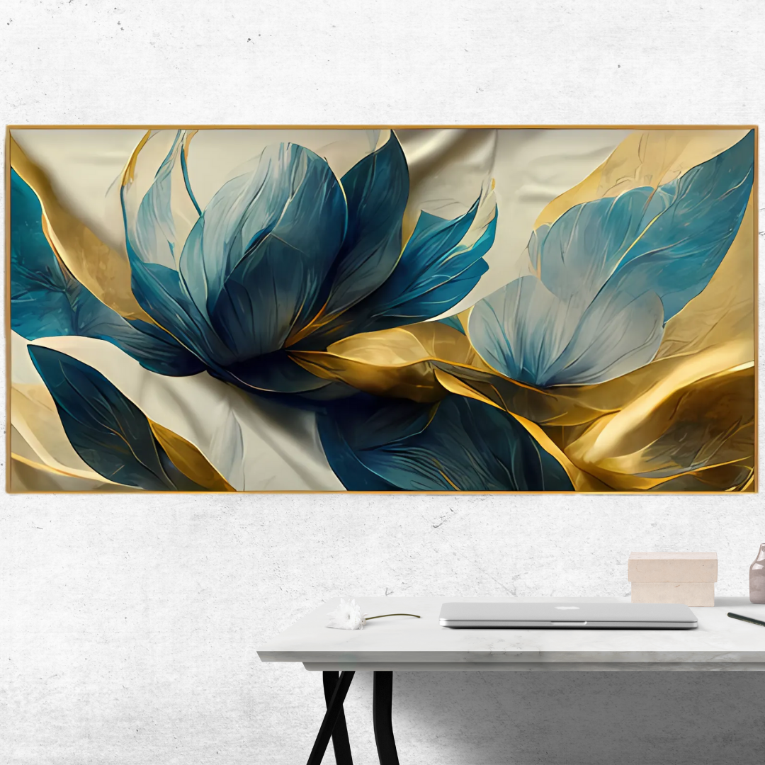 Velvet Botanica – Luxury Floral Canvas Art - Image 4