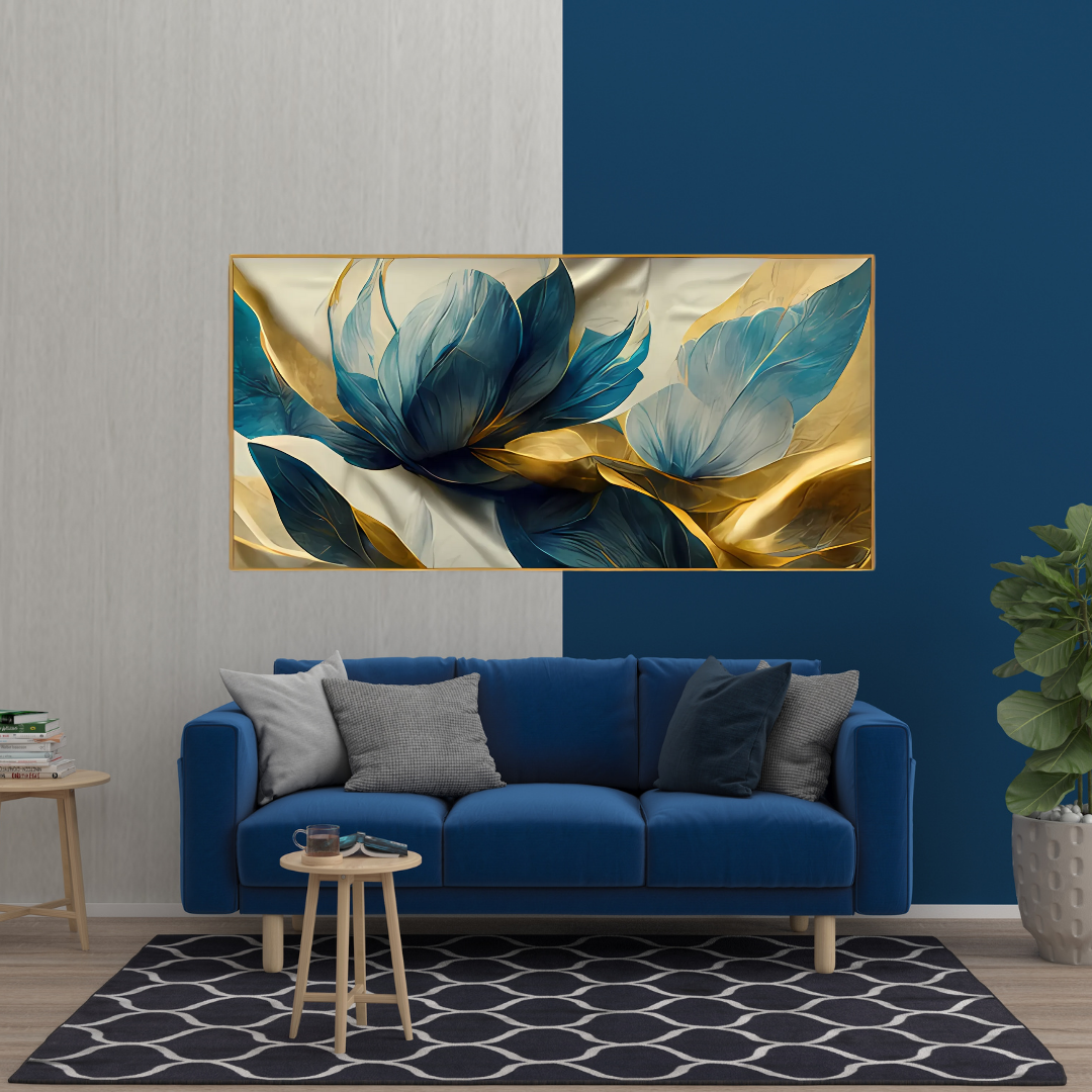Velvet Botanica – Luxury Floral Canvas Art