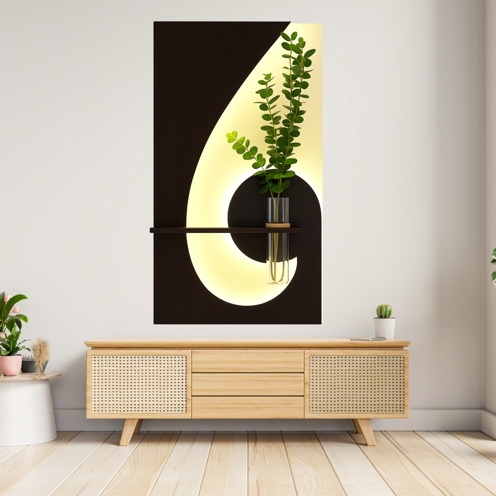 Illuminated Botanical Wall Art by Art O Hub - Image 5