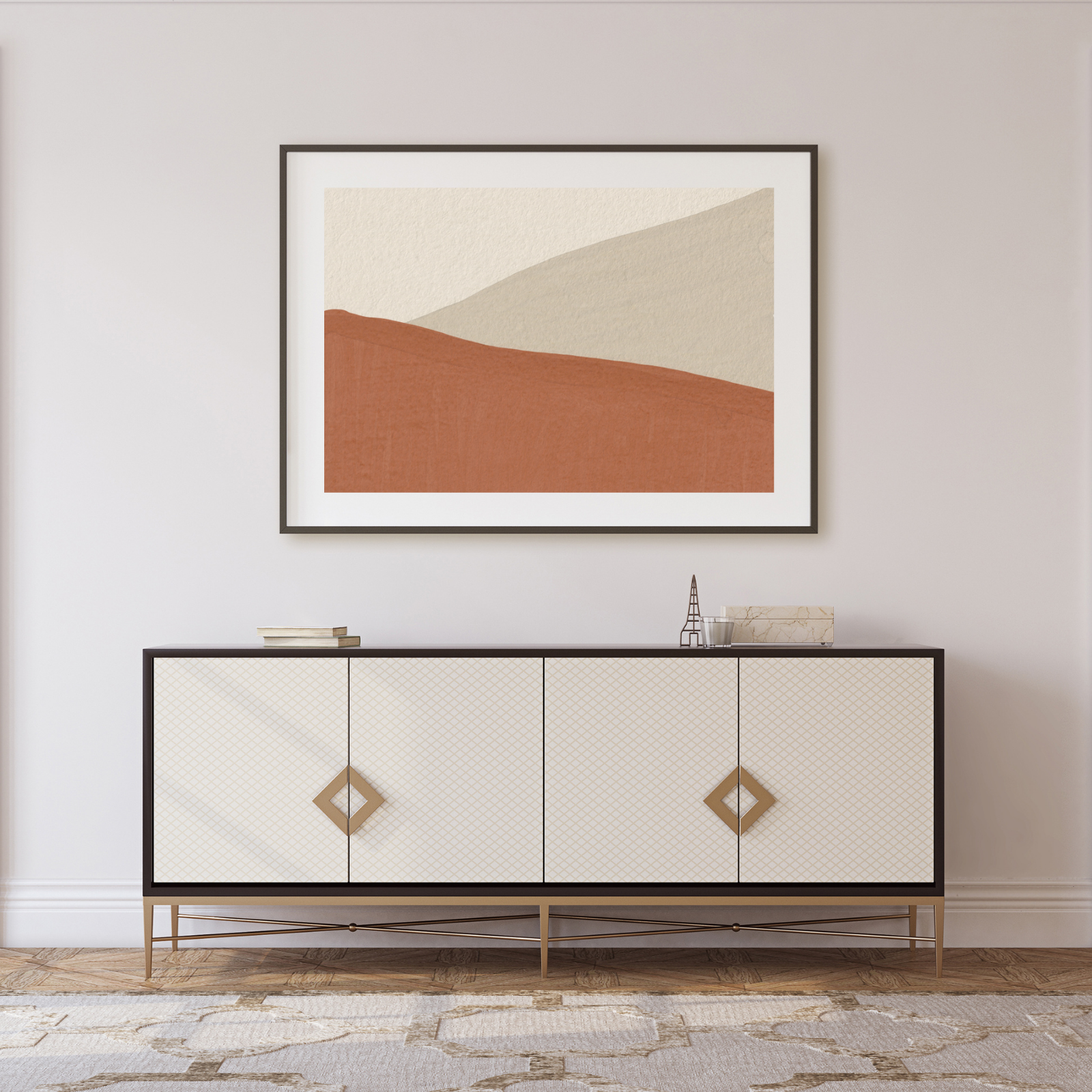 Terra Horizon Canvas Painting Art O Hub