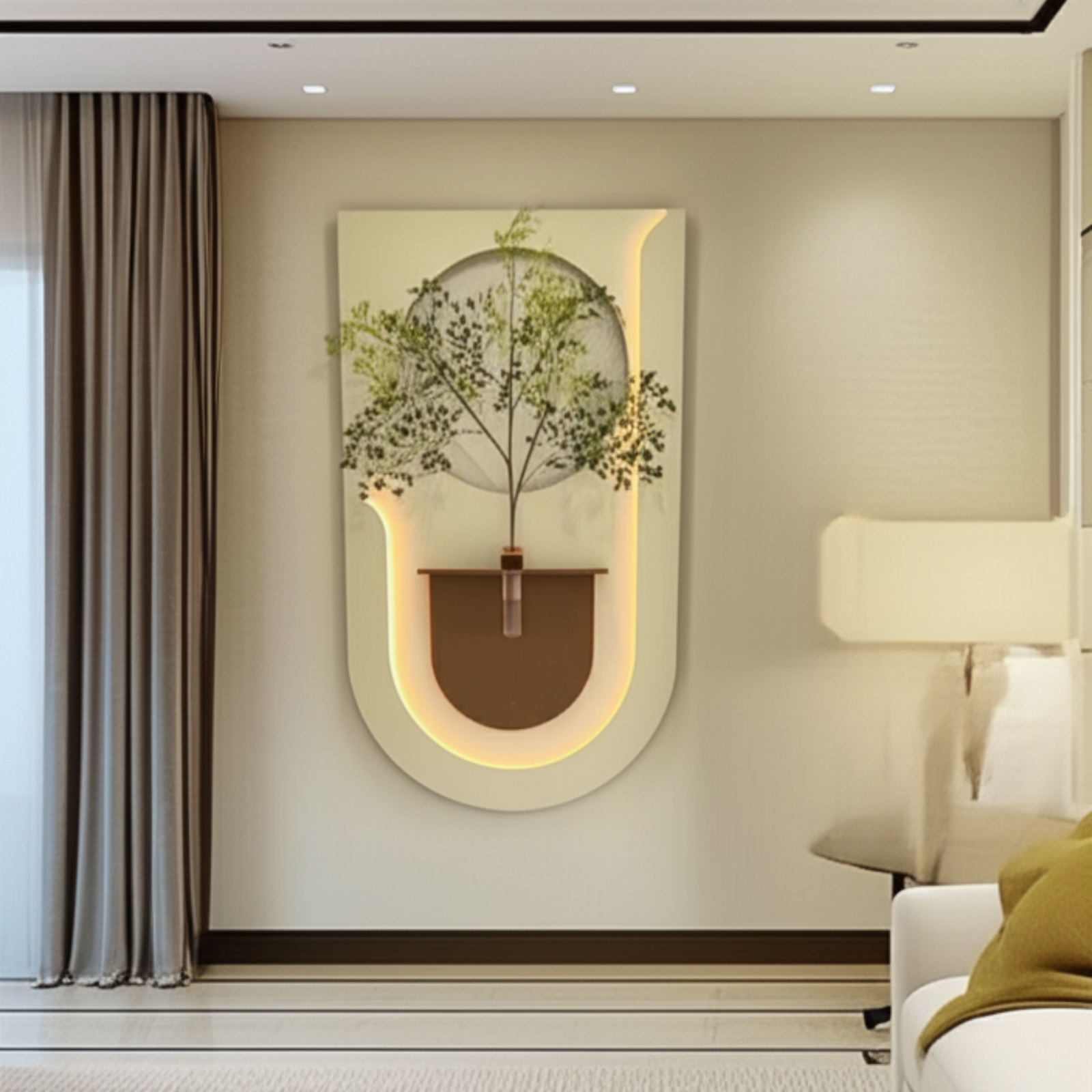 The Arch Bloom - Modern Planter Sconce by Art O Hub - Image 2