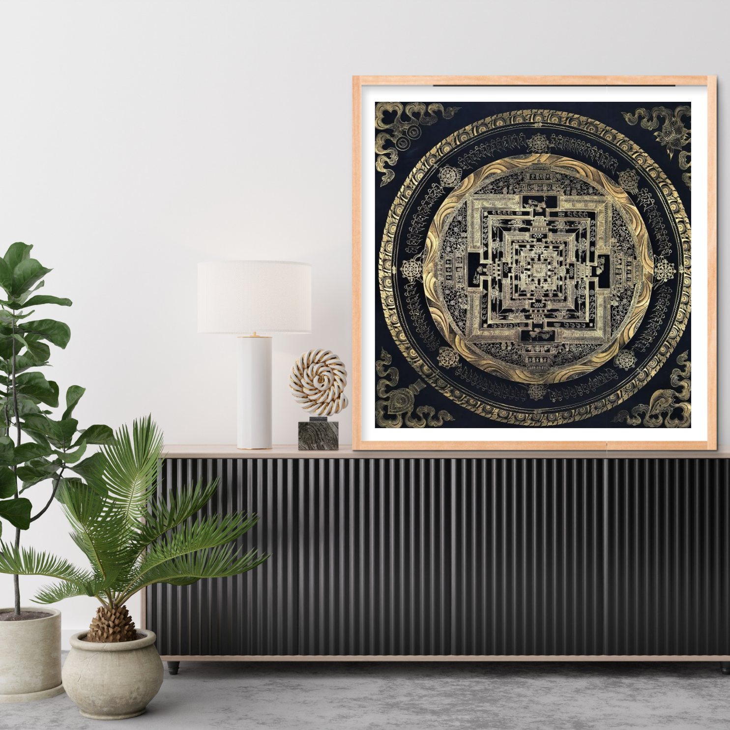 "Mystic Mandala Radiance – Sacred Geometry - Image 3