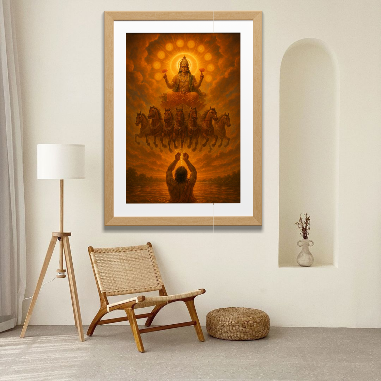 Radiant Ascendance – Surya Dev in Divine Glory - Image 4