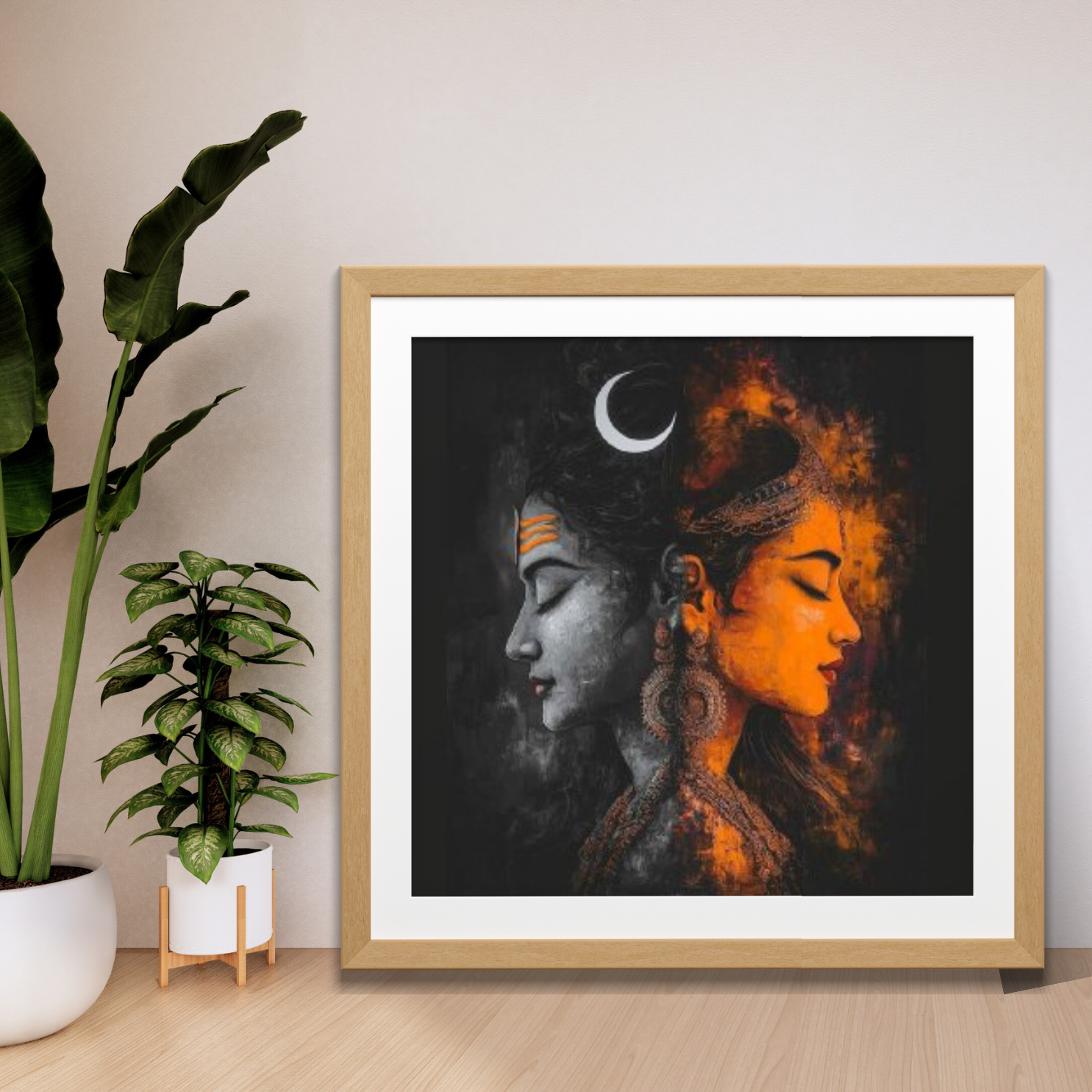 Flames of Ascendancy – Shiva in Moonlit Wrath - Image 2