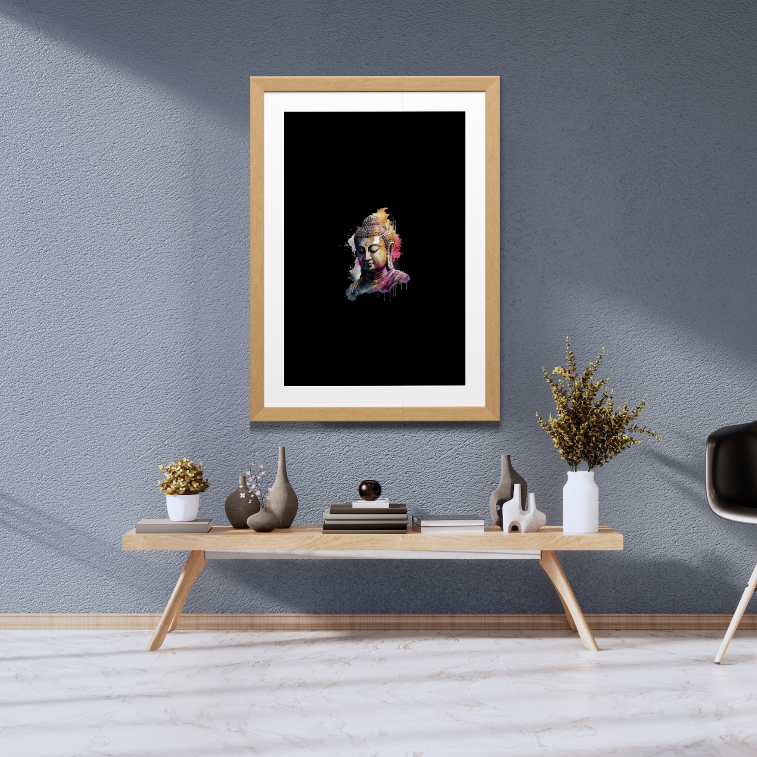 Radiant Stillness – Buddha in Bloom - Image 3