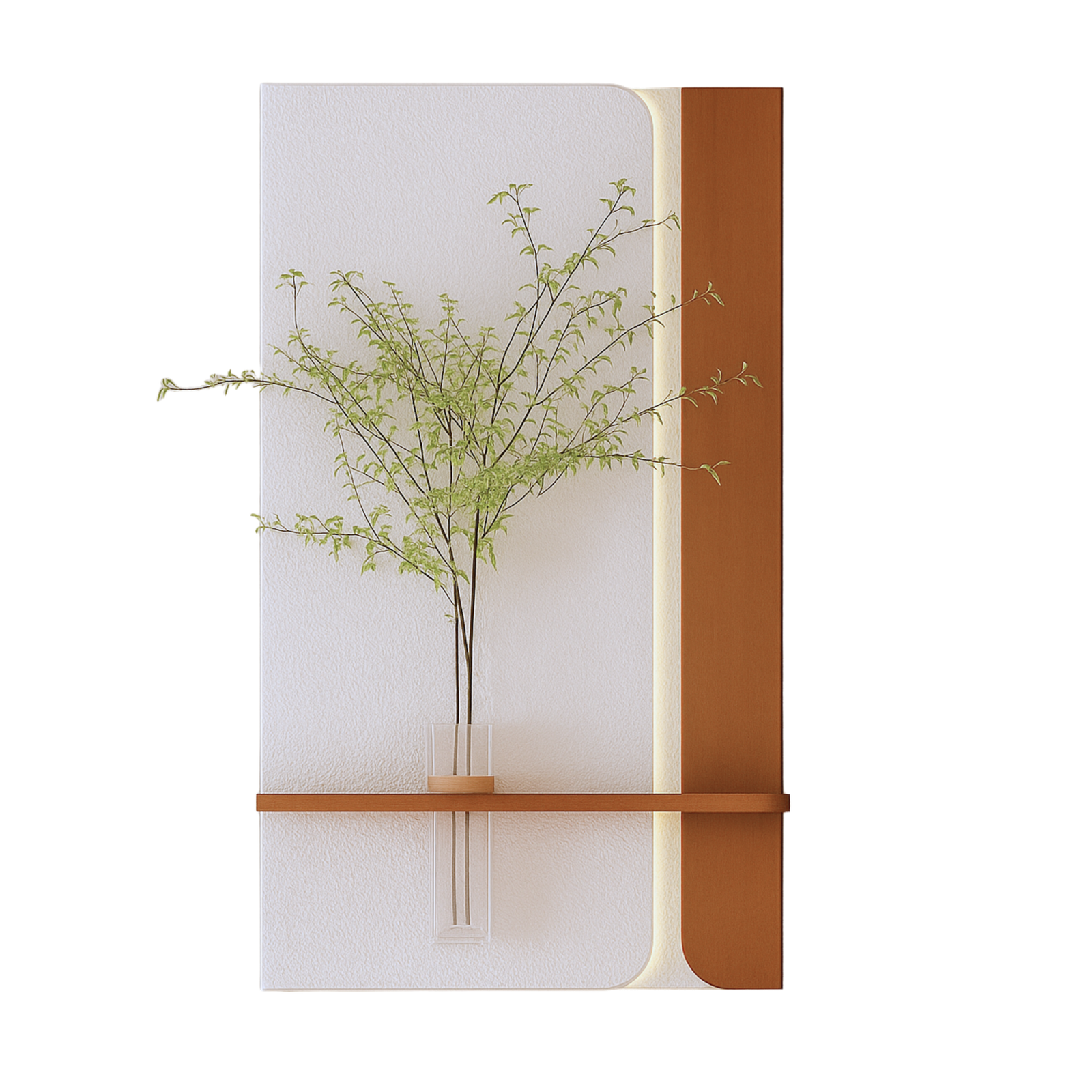 The Serene Glow - Botanical Wall Accent by Art O Hub - Image 4