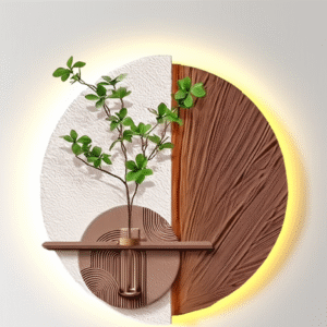 Zen Harmony Backlit Wall Art