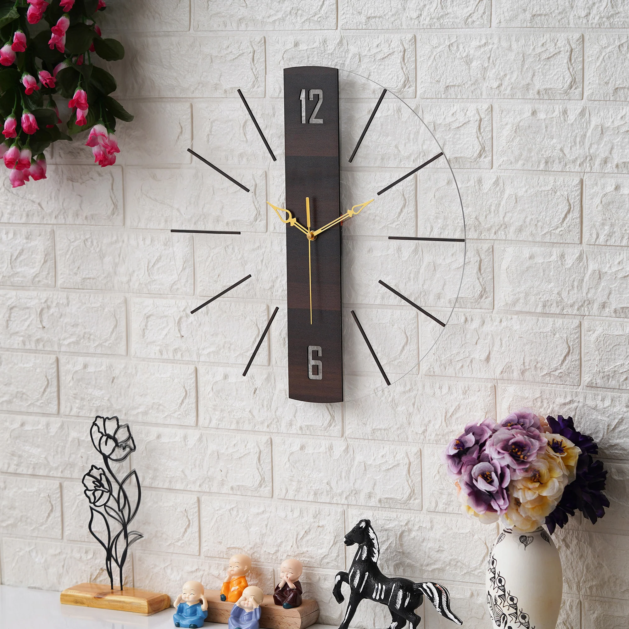 acrylic clock