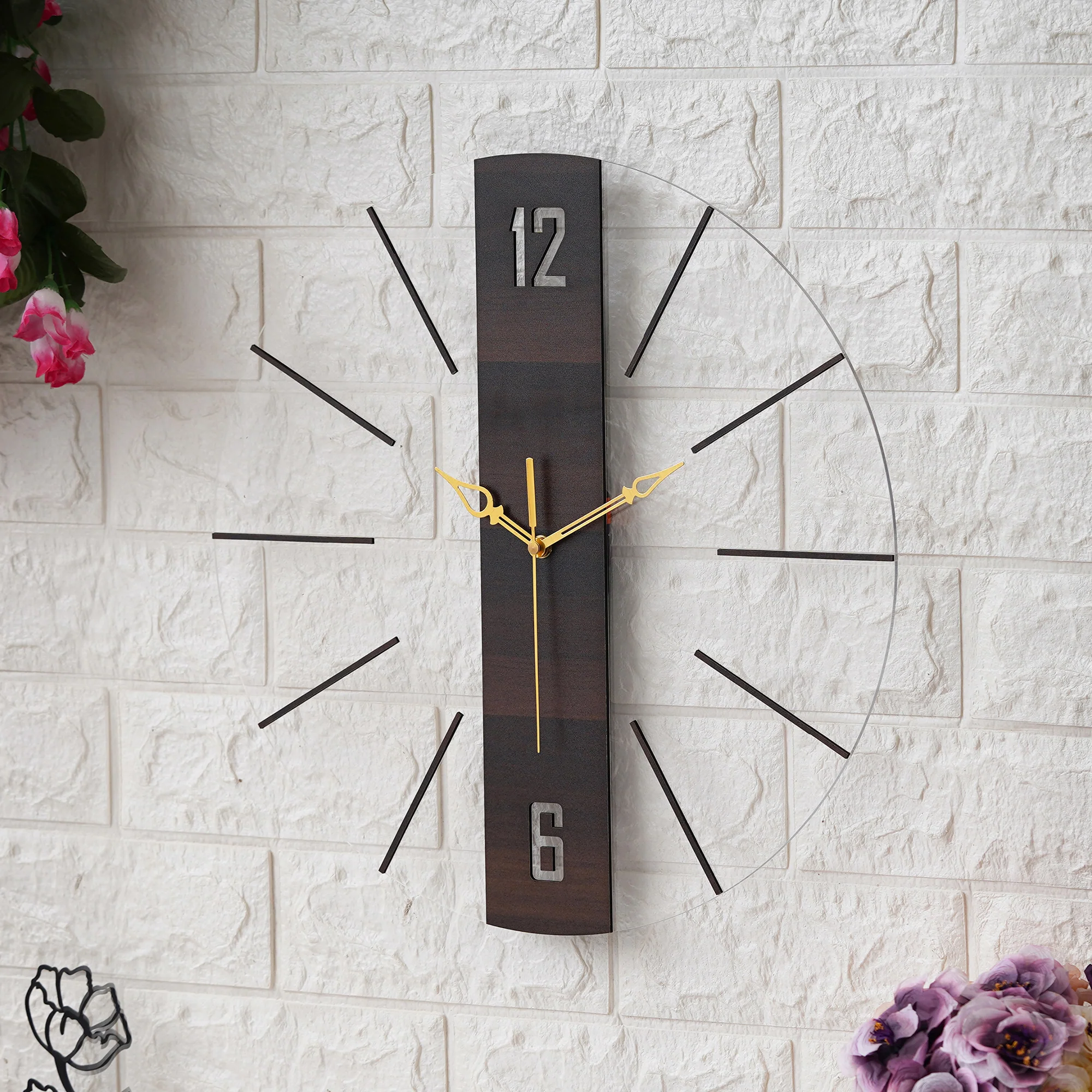 acrylic clock
