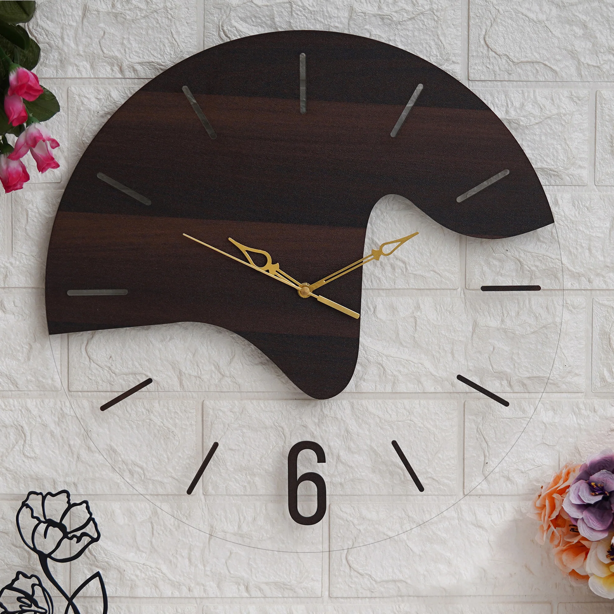 acrylic clock
