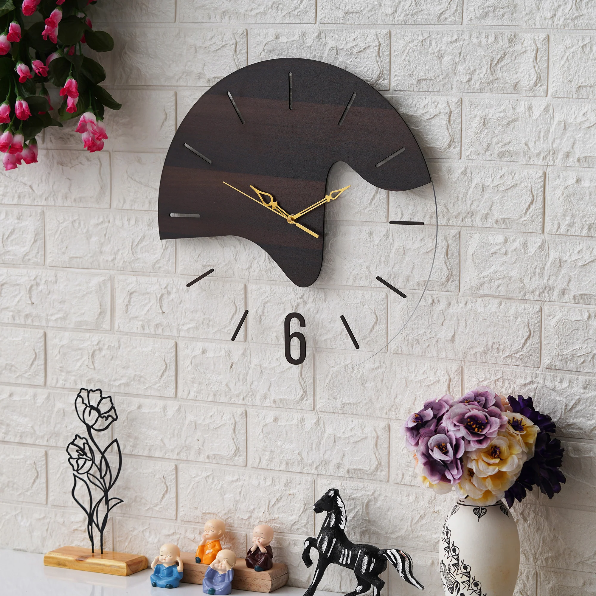 acrylic clock