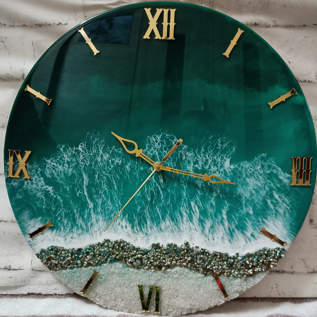 resin clock